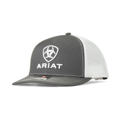 Ariat 112 Cap - Grey/White - Front