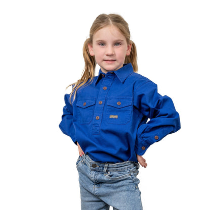 Ariat Youth Rebar Half Button Workshirt