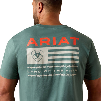Ariat Hidden Valley Flag Classic Fit T-Shirt
