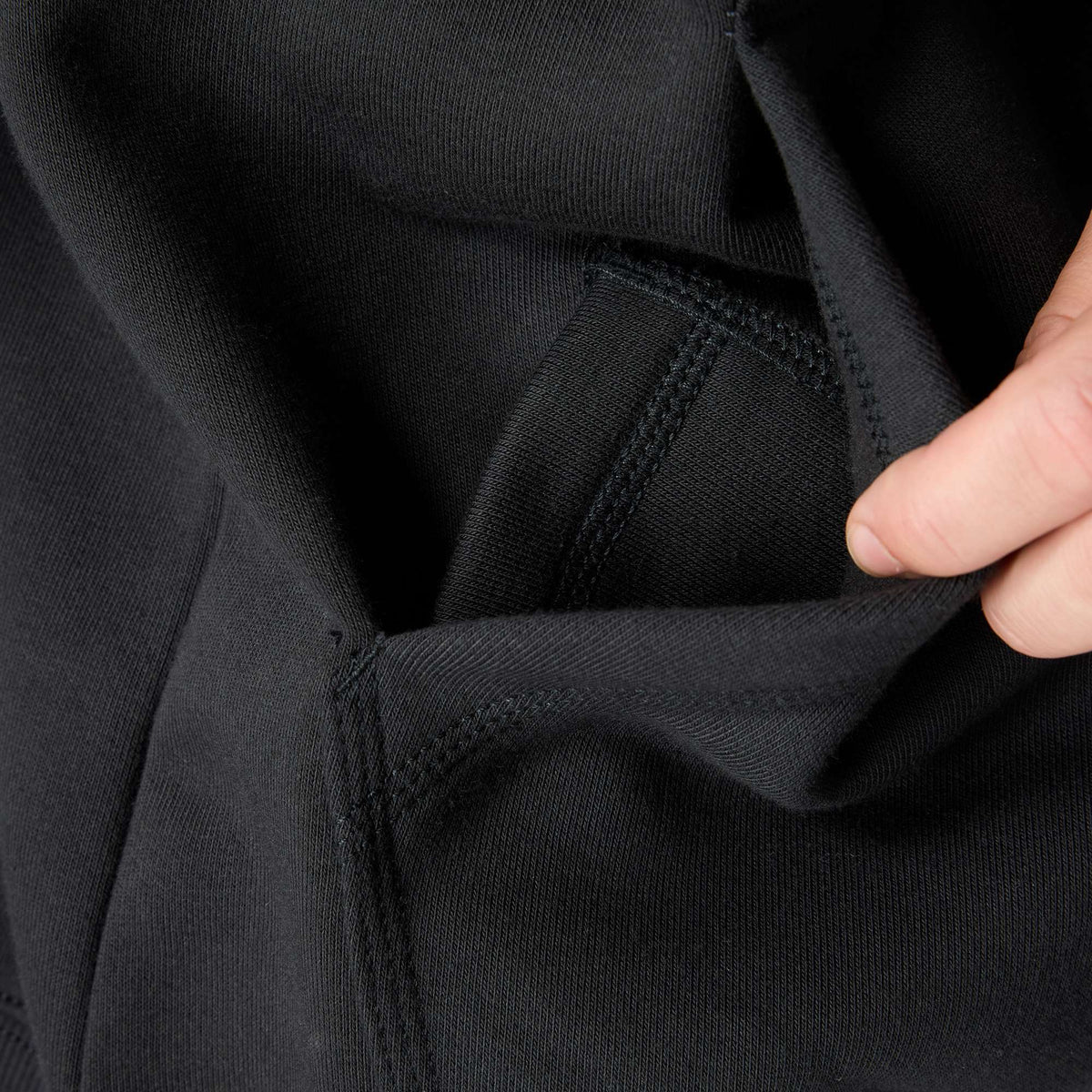 Carhartt Paxton 1/4 Zip Hooded Sweatshirt - Black