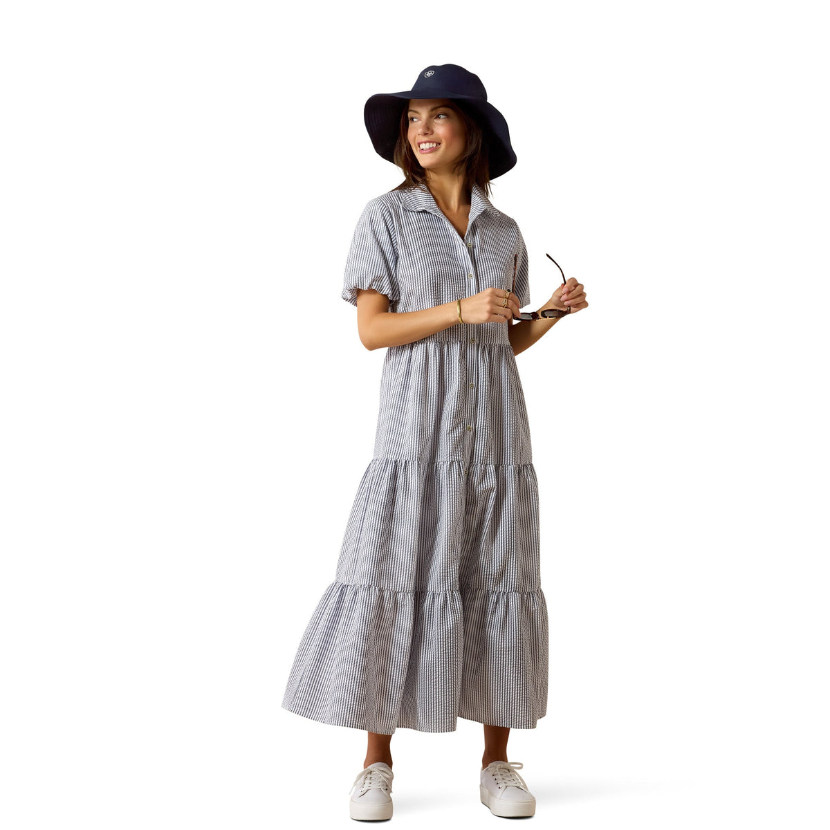 Navy/White Stripe full
