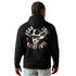 Stitched Skull Hoodie - Black