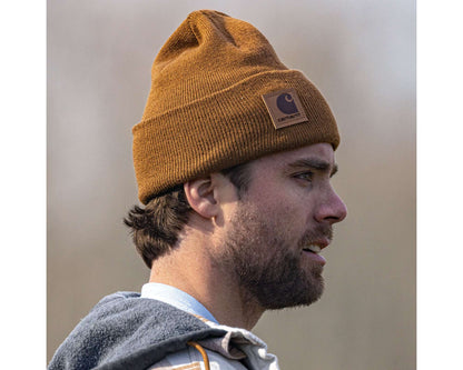 Carhartt Black Label Watch Hat - Carhartt Brown
