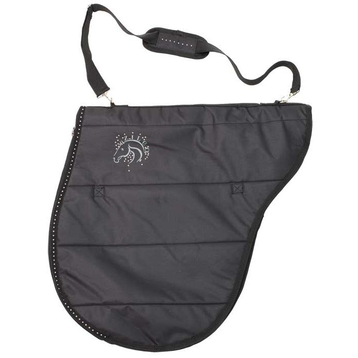 Zilco Bling Saddle Bag Black