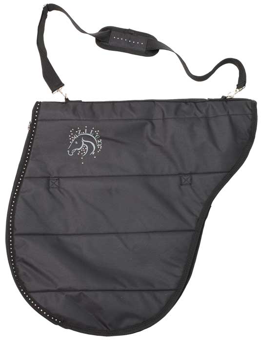 Zilco Bling Saddle Bag Black