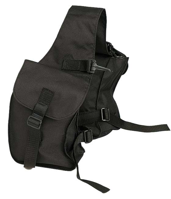 Zilco Pommel Saddle Bag Black