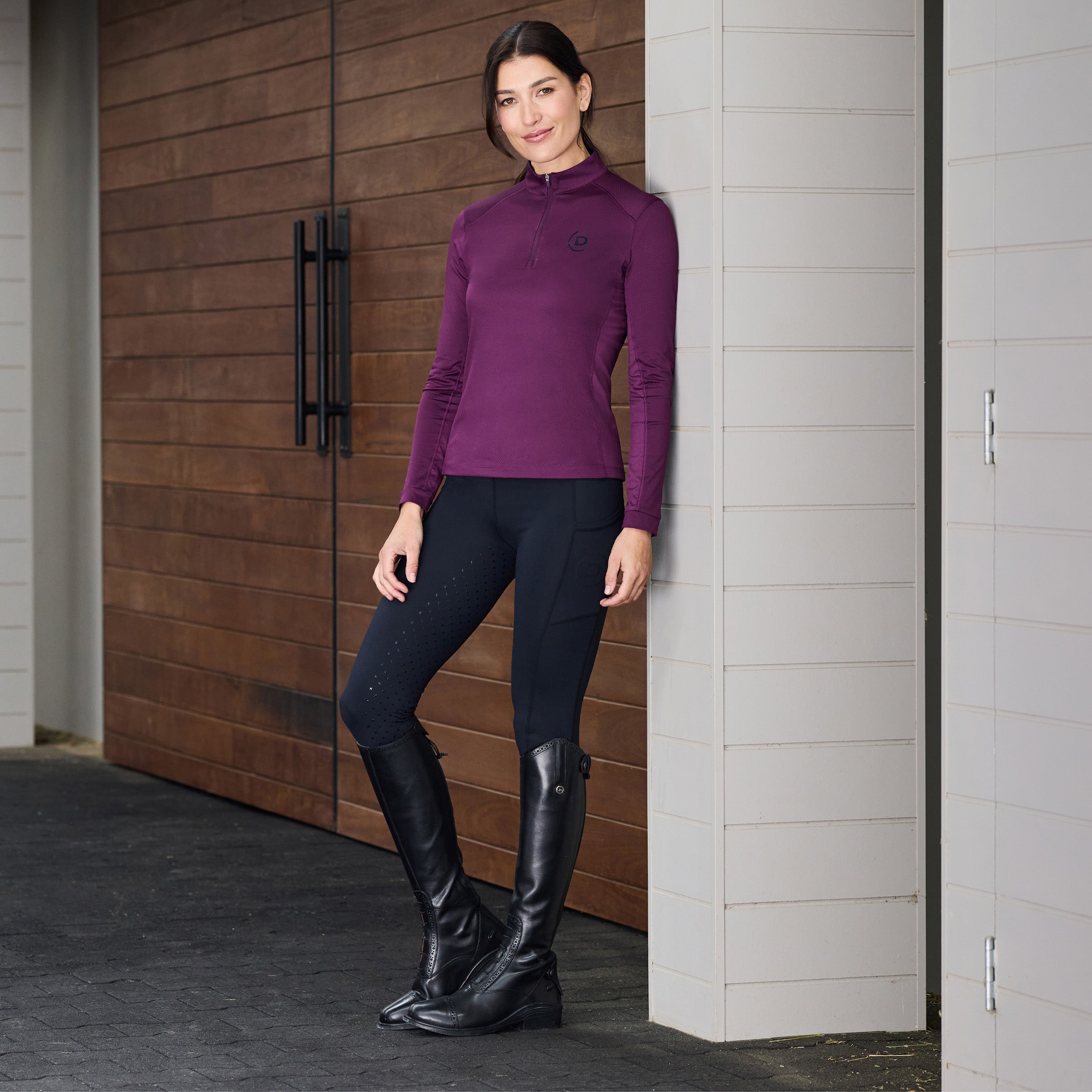 Dublin Breathable Long Sleeve Riding Top