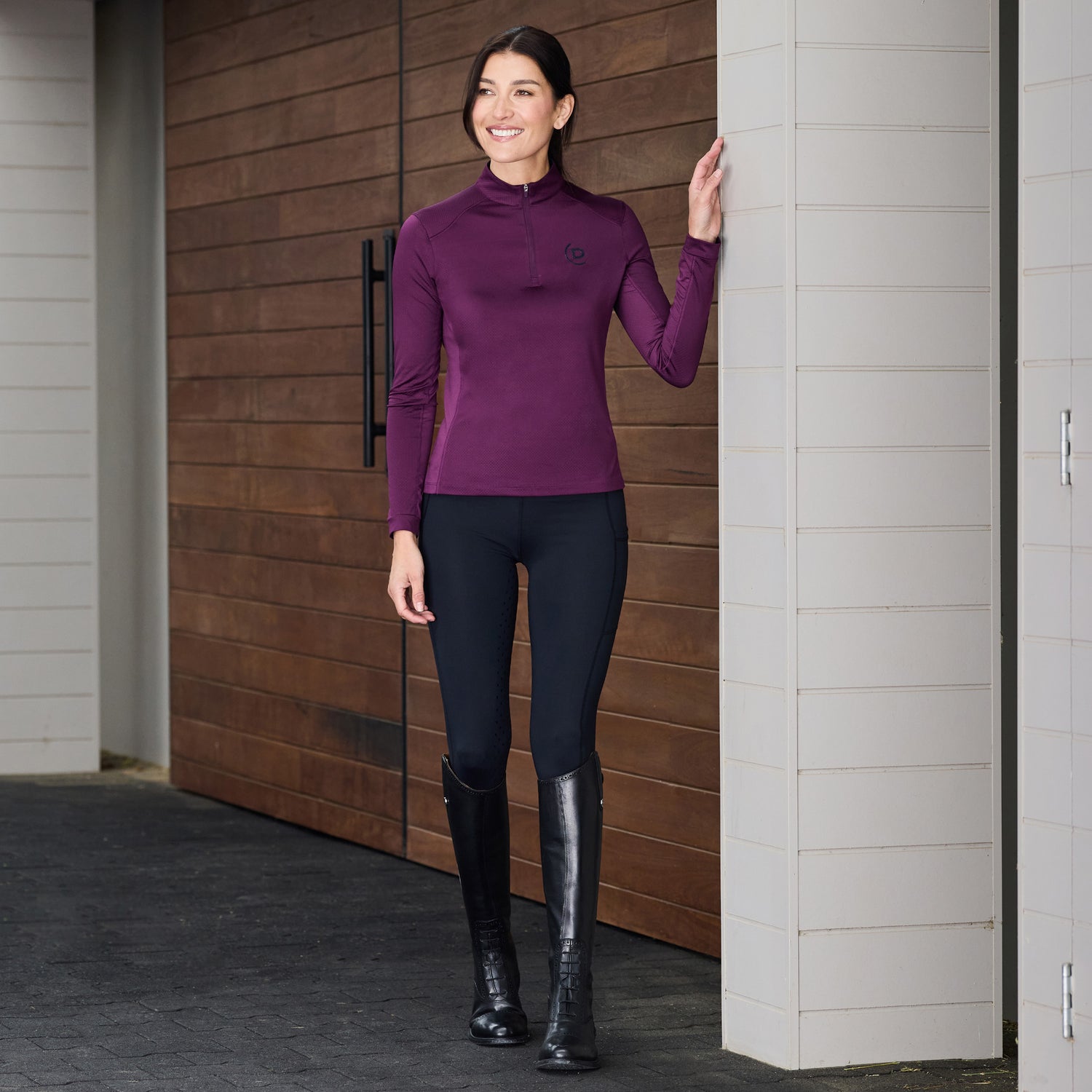 Dublin Breathable Long Sleeve Riding Top
