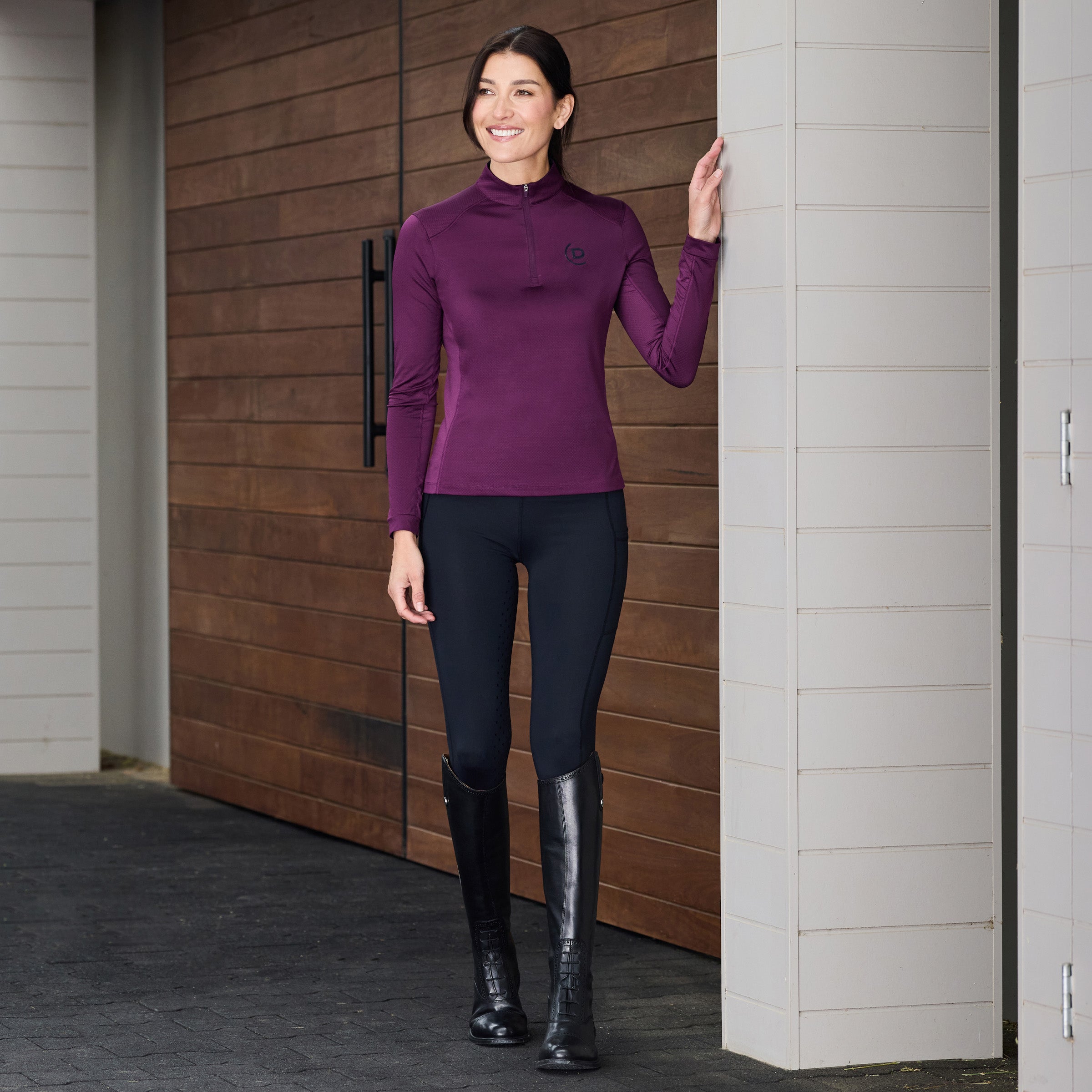 Dublin Breathable Long Sleeve Riding Top