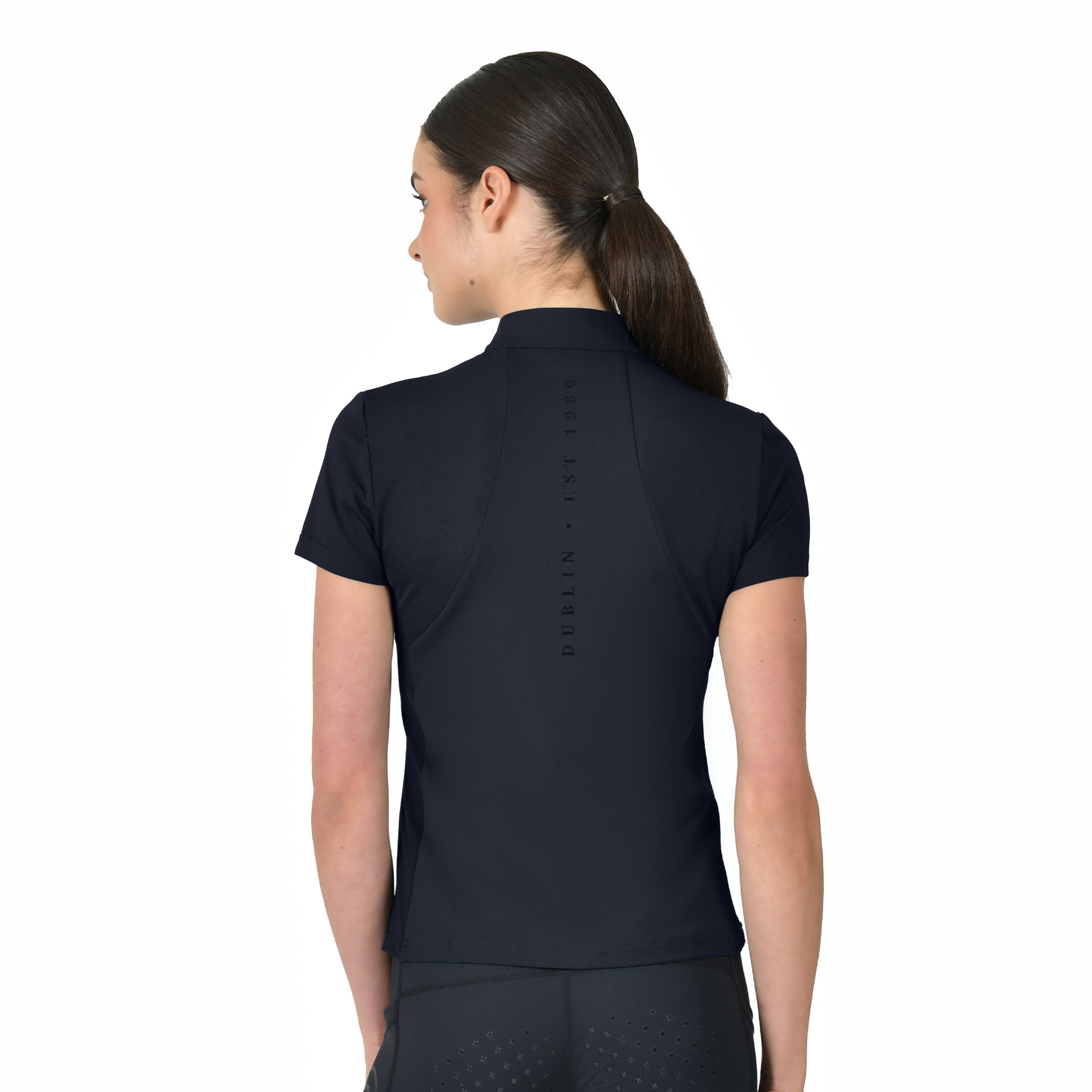Dublin 1/4 Zip Breathable Short Sleeve Riding Top