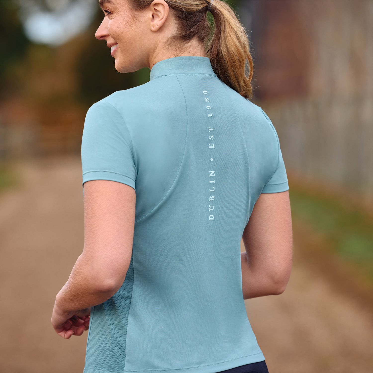 Dublin 1/4 Zip Breathable Short Sleeve Riding Top