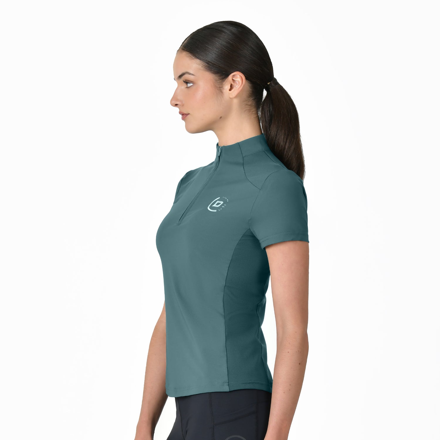 Dublin 1/4 Zip Breathable Short Sleeve Riding Top