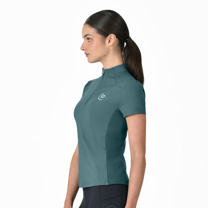 Dublin 1/4 Zip Breathable Short Sleeve Riding Top