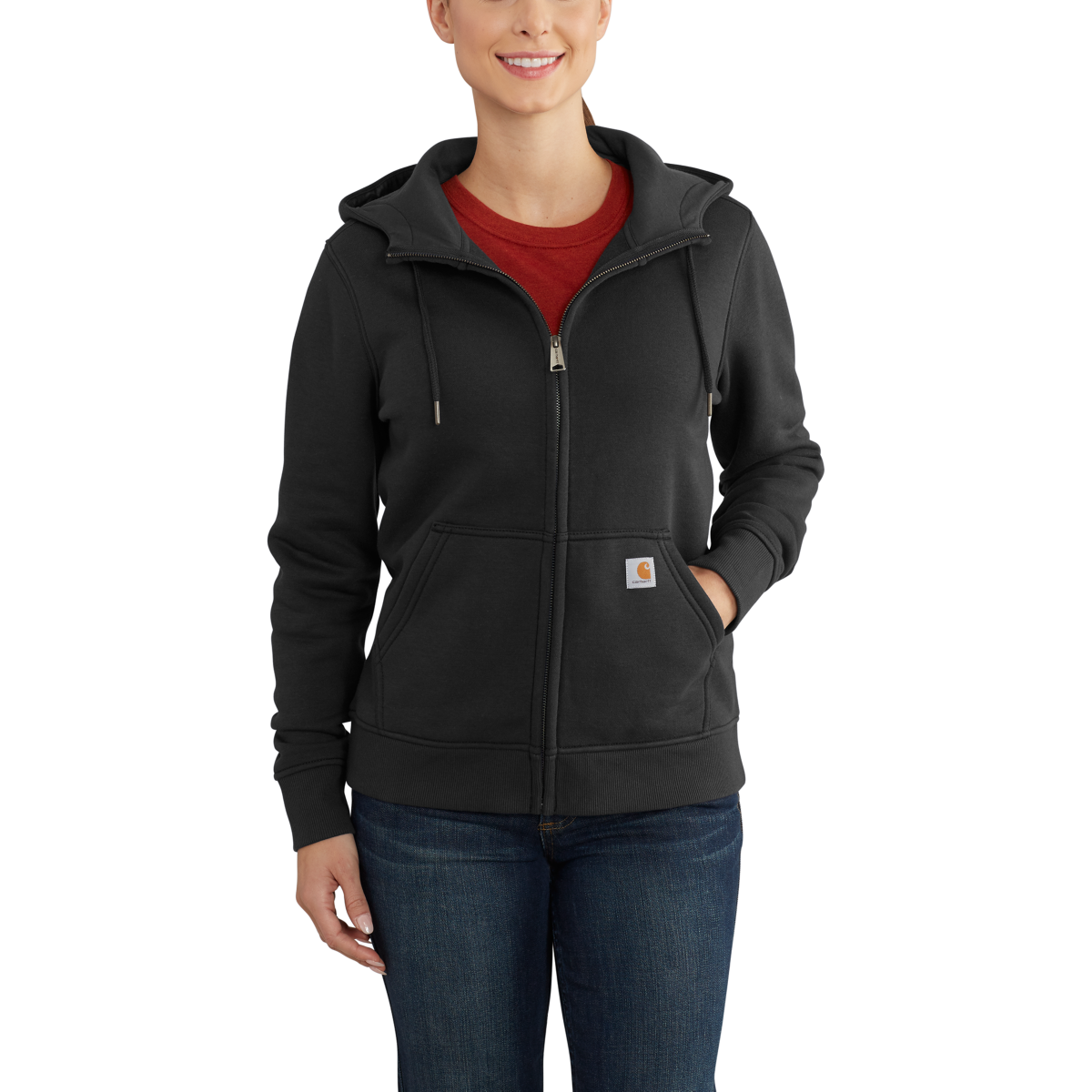 Carhartt Womens Clarksburg Zip Hooded Sweatshirt