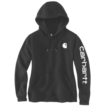 Carhartt Womens Clarksburg Fleece Graphic Hooded Sweatshirt