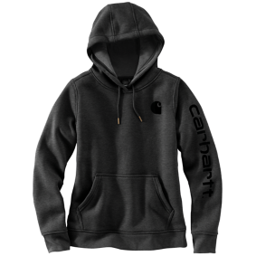 Carhartt Womens Clarksburg Fleece Graphic Hooded Sweatshirt