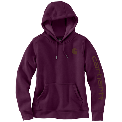Carhartt Womens Clarksburg Fleece Graphic Hooded Sweatshirt
