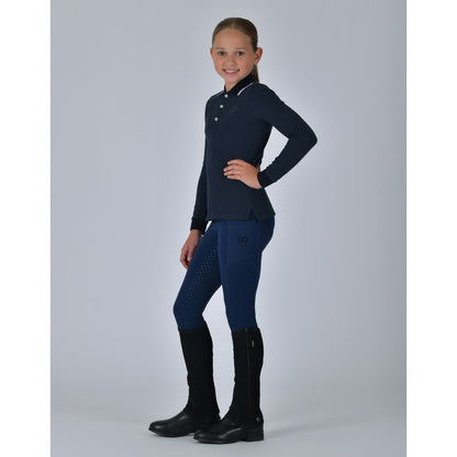 Dublin Kids Cotton Pique Long Sleeved Polo