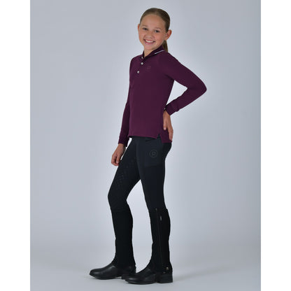 Dublin Kids Cotton Pique Long Sleeved Polo