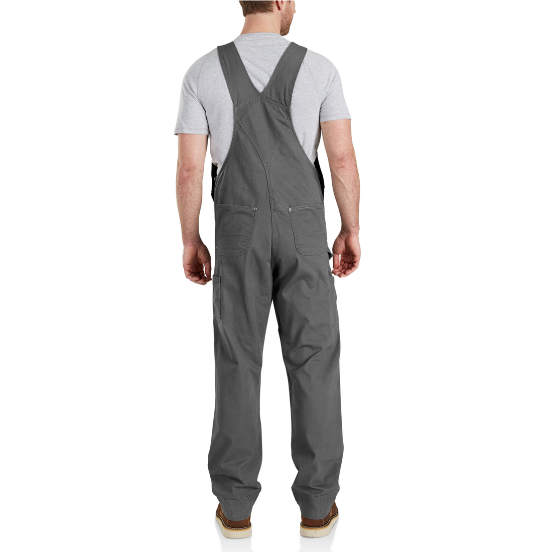 Carhartt Rugged Flex Rigby Bib Overall in Gravel