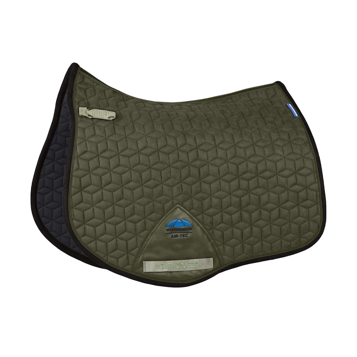 Weatherbeeta Suede Elite Air-Tec All Purpose Saddle Pad in Olive