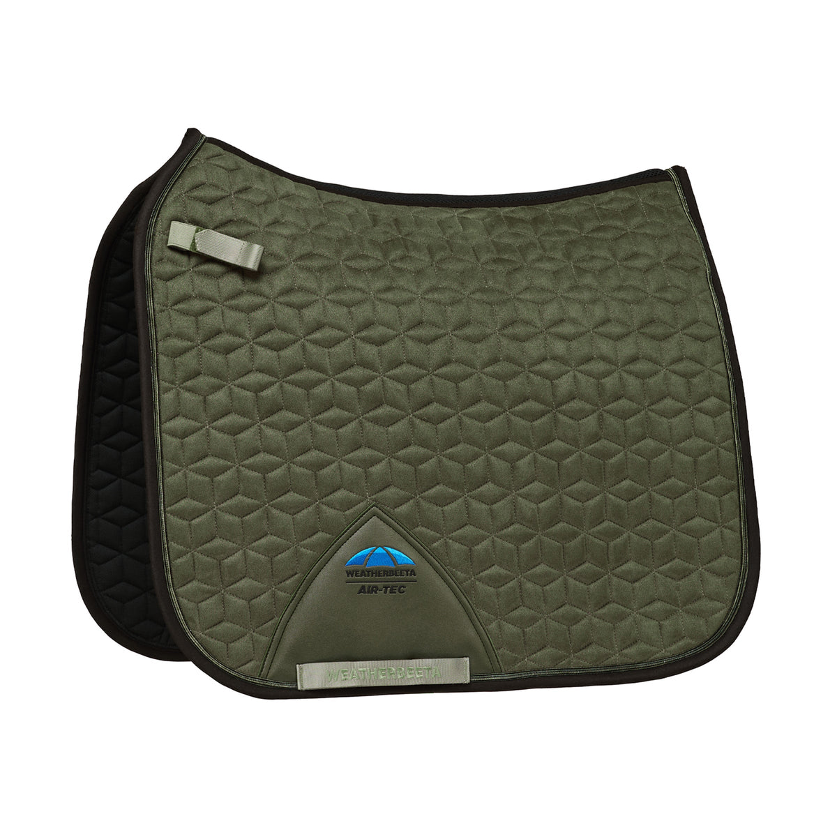 Weatherbeeta Suede Elite Air-Tec Dressage Saddle Pad in Olive