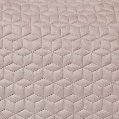 Rose Quartz - wither corner with D-ring strap keeper