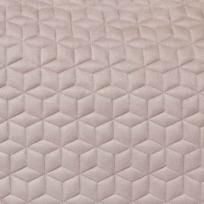 Rose Quartz - wither corner with D-ring strap keeper