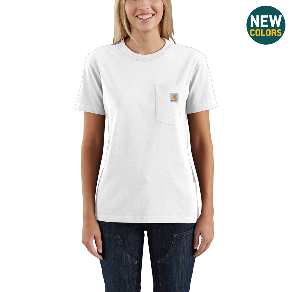 Carhartt Iconic Womens K87 Workwear Pocket T Shirt