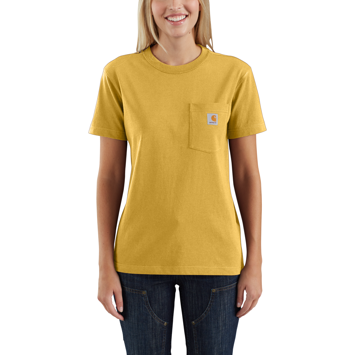 Carhartt Iconic Womens K87 Workwear Pocket T Shirt