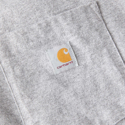 Carhartt Iconic Womens K87 Workwear Pocket T Shirt - Heather Grey