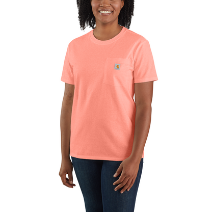 Carhartt Iconic Womens K87 Workwear Pocket T Shirt