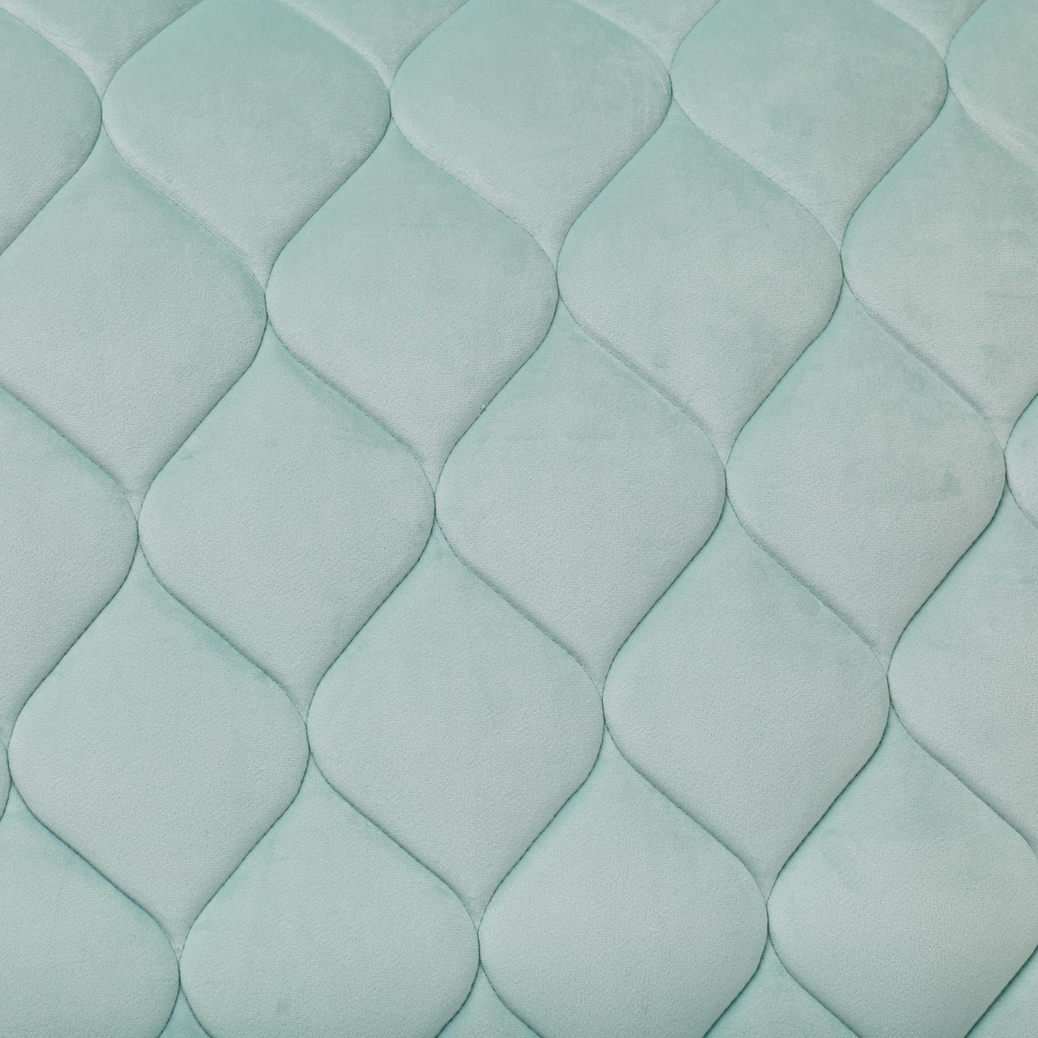 Blue - velvet fabric detail