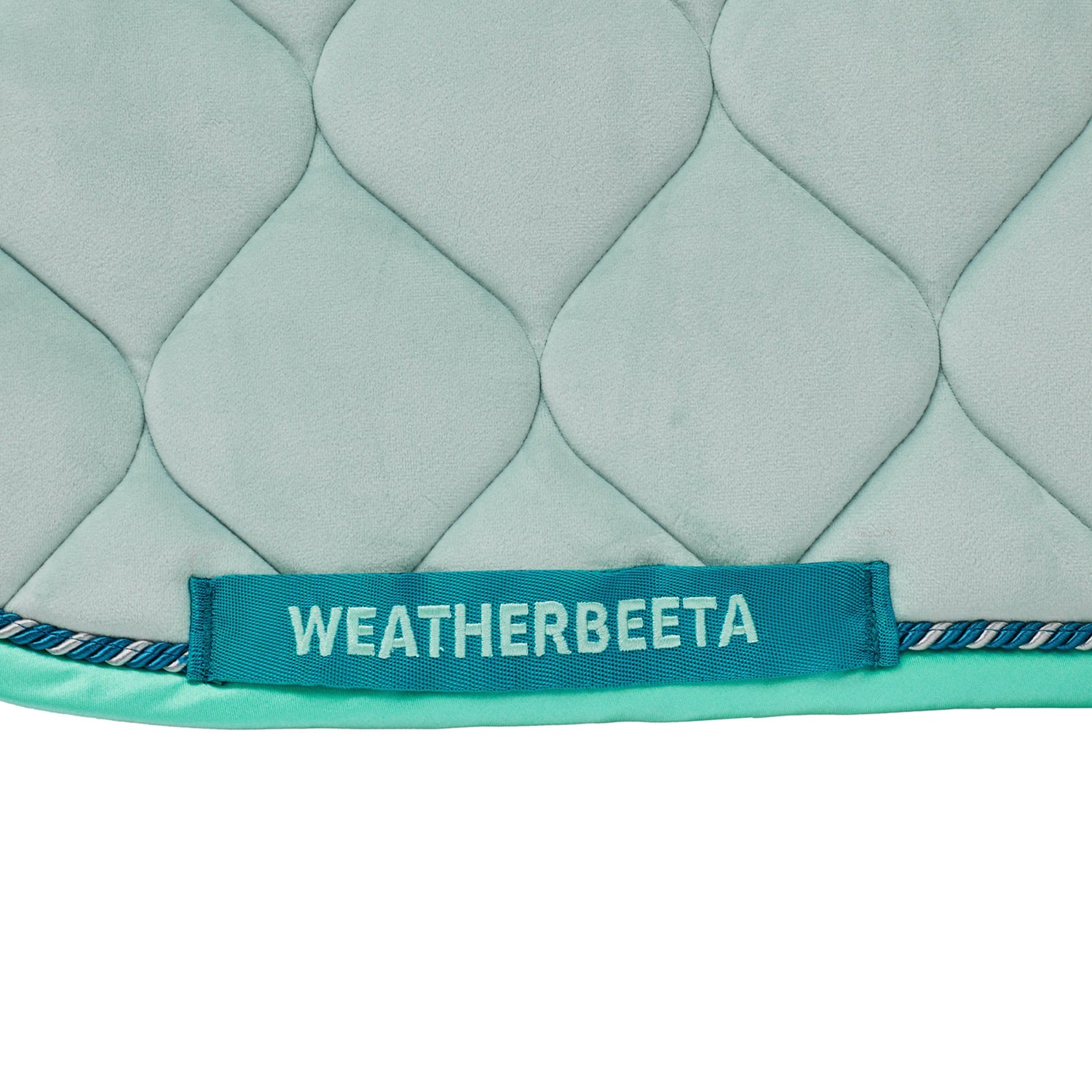 Blue - girth strap stabiliser detail