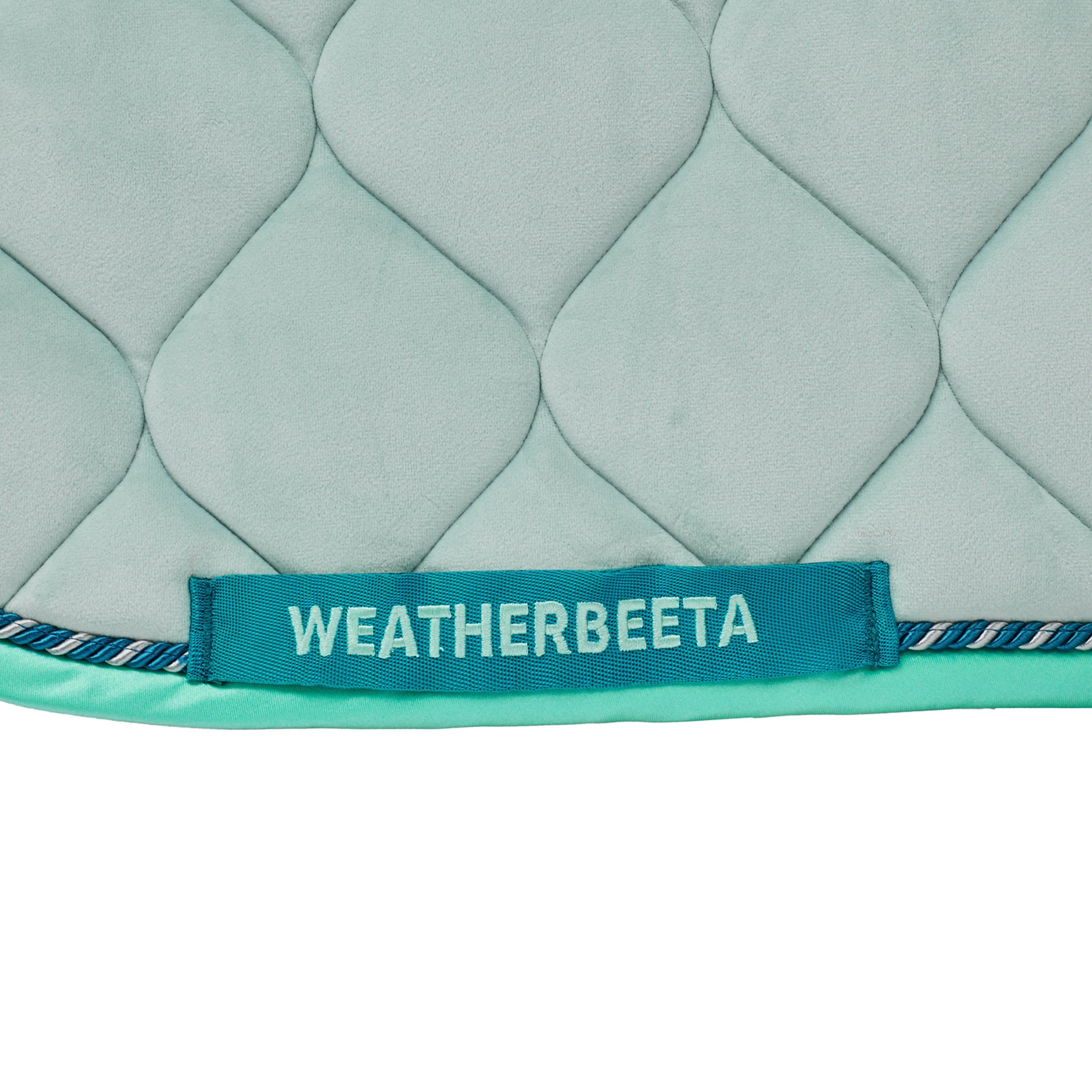 Blue - girth strap stabiliser detail
