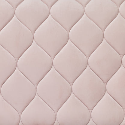 Pink - velvet fabric detail