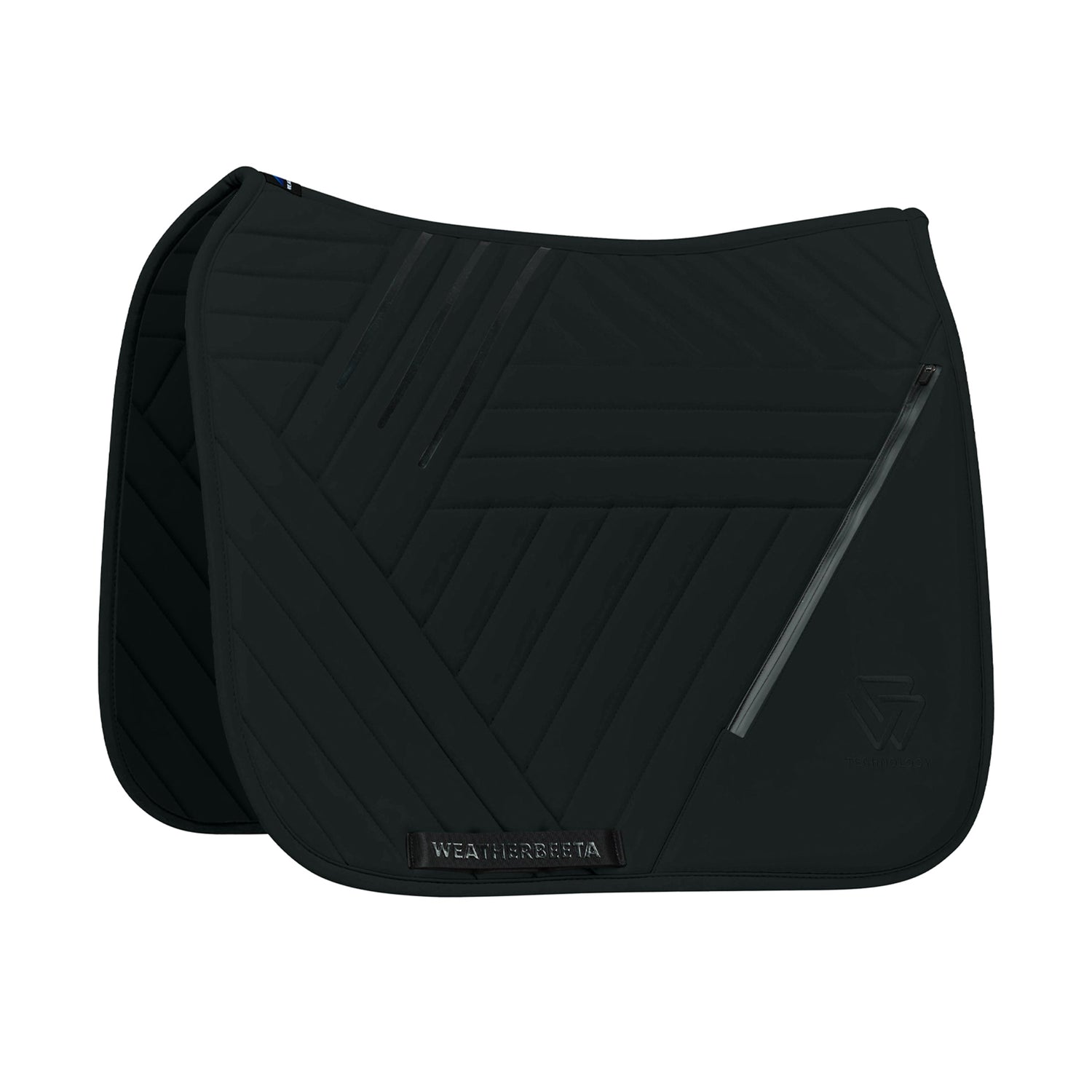 Weatherbeeta Softshell Pro Grip Dressage Saddle Pad in Black