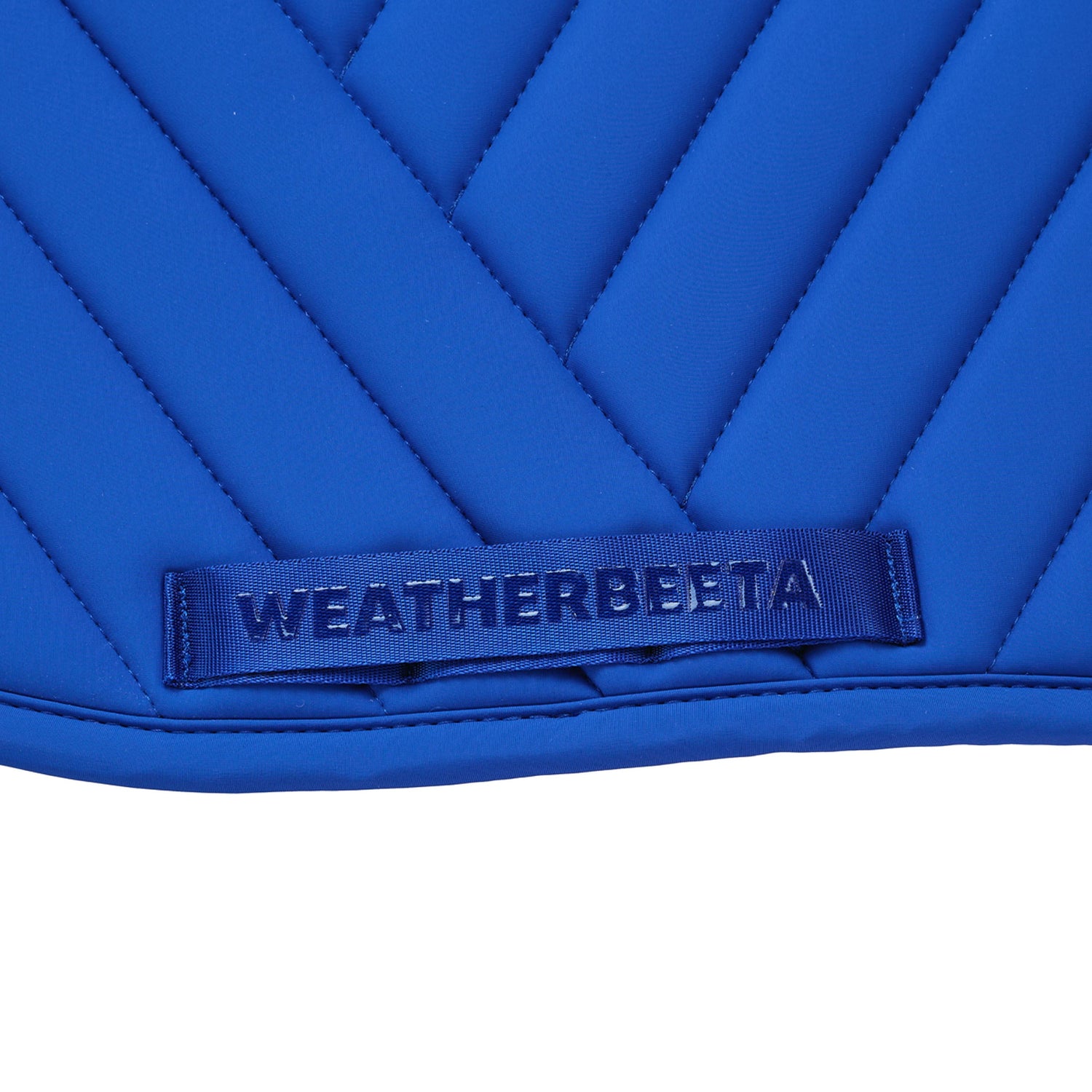 Cobalt - girth strap keeper detail
