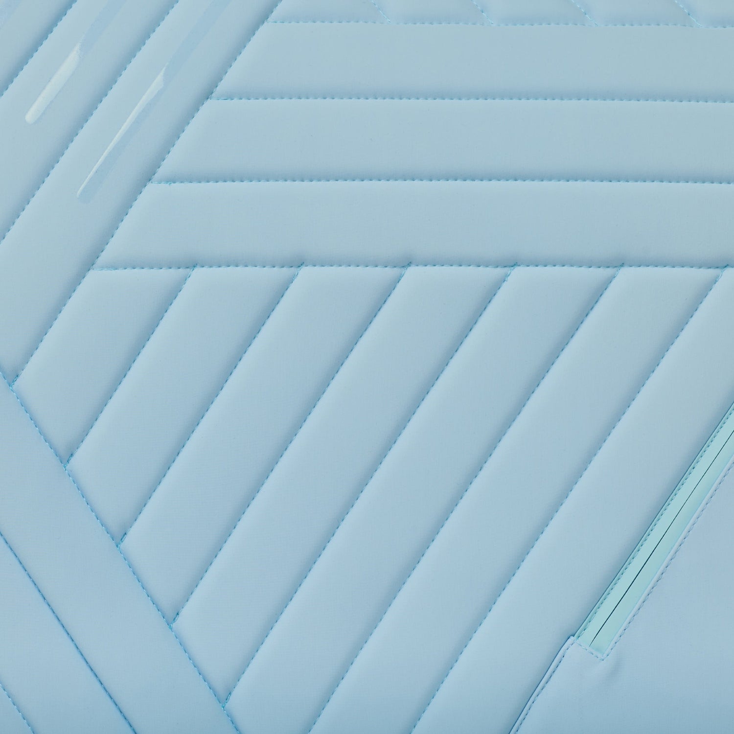 Mist Blue - softshell fabric detail