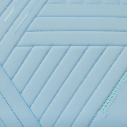 Mist Blue - softshell fabric detail