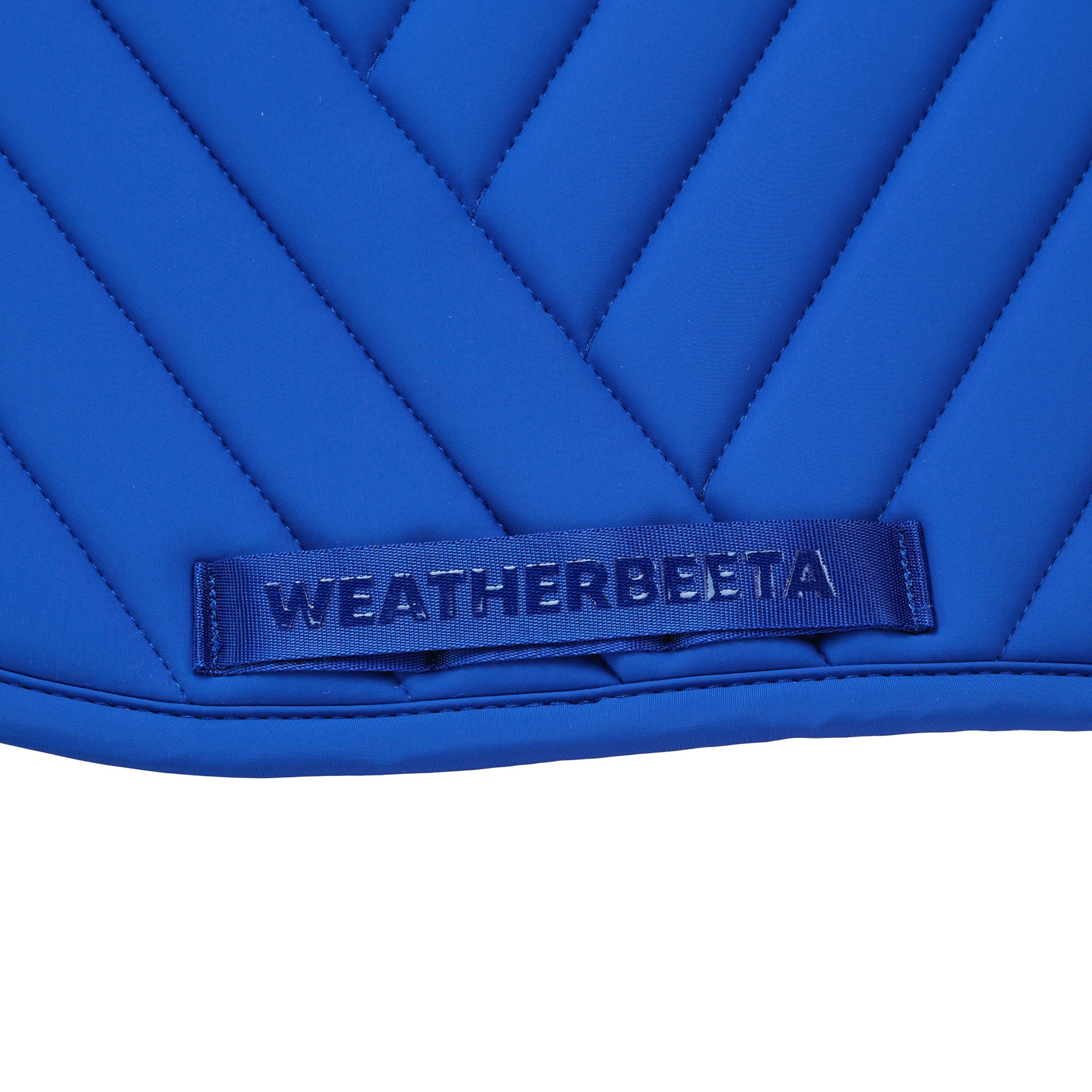 Cobalt - girth strap keeper detail