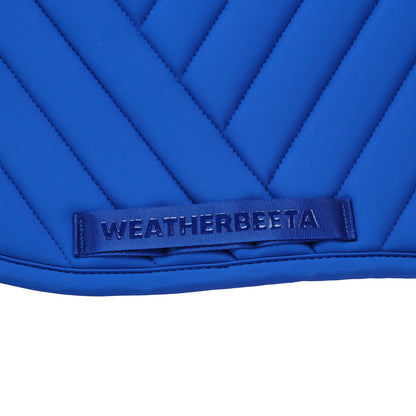 Cobalt - girth strap keeper detail