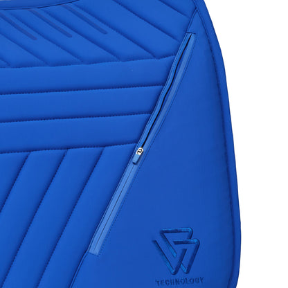 Cobalt - integrated zip pocket detail