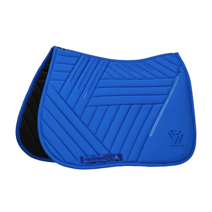 Weatherbeeta Softshell Pro Grip Euro Jump Saddle Pad in Cobalt