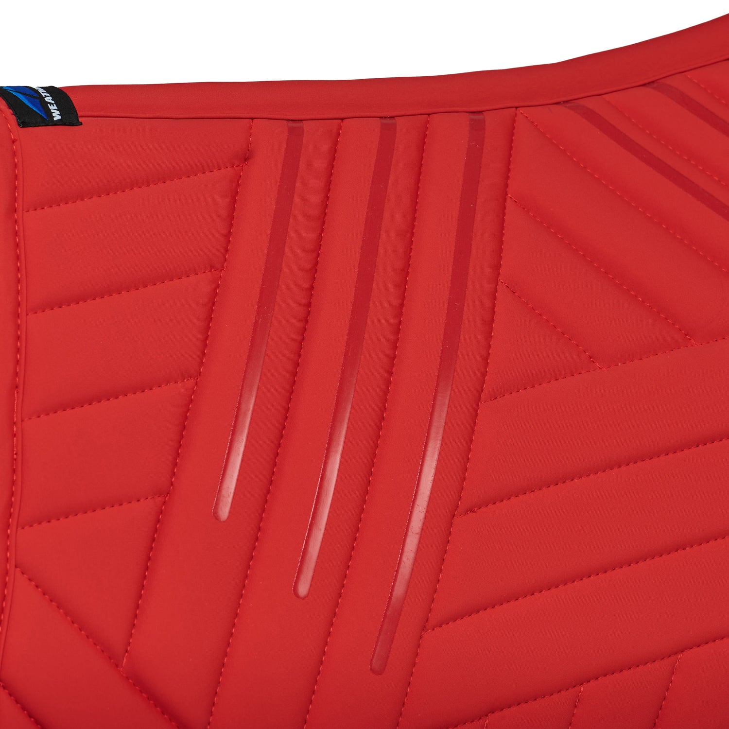 Red - silicone grip print detail