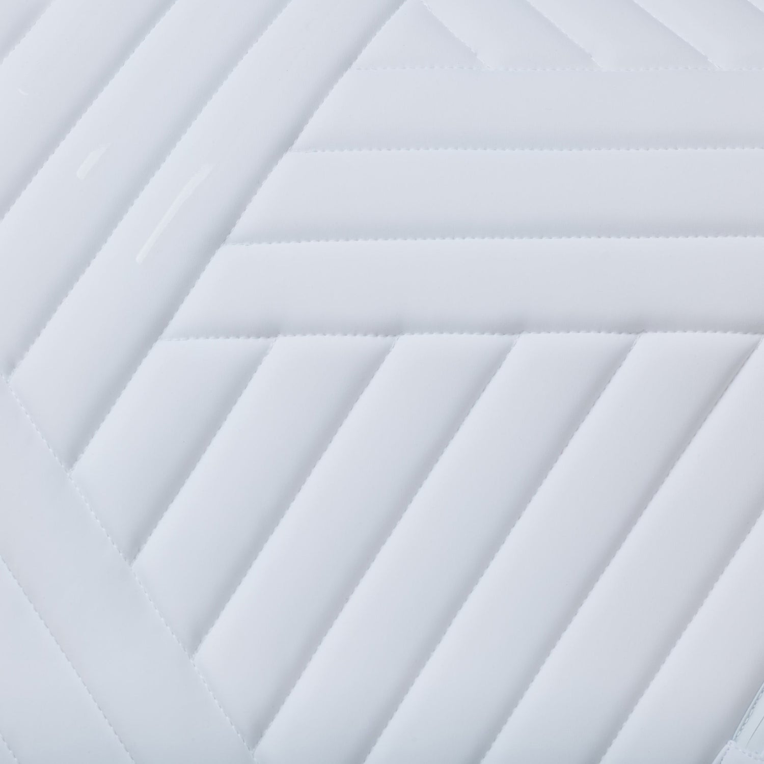 White - softshell fabric detail