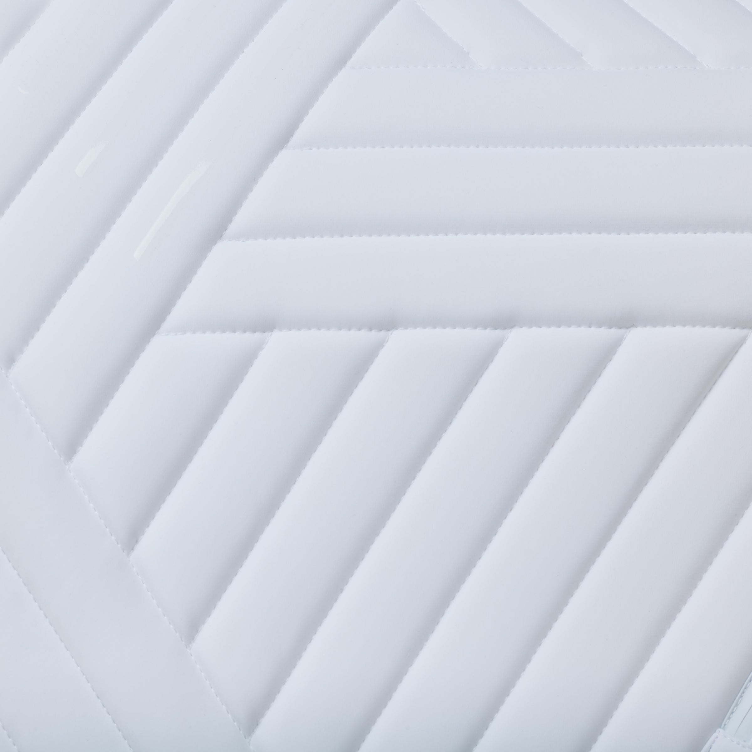 White - softshell fabric detail