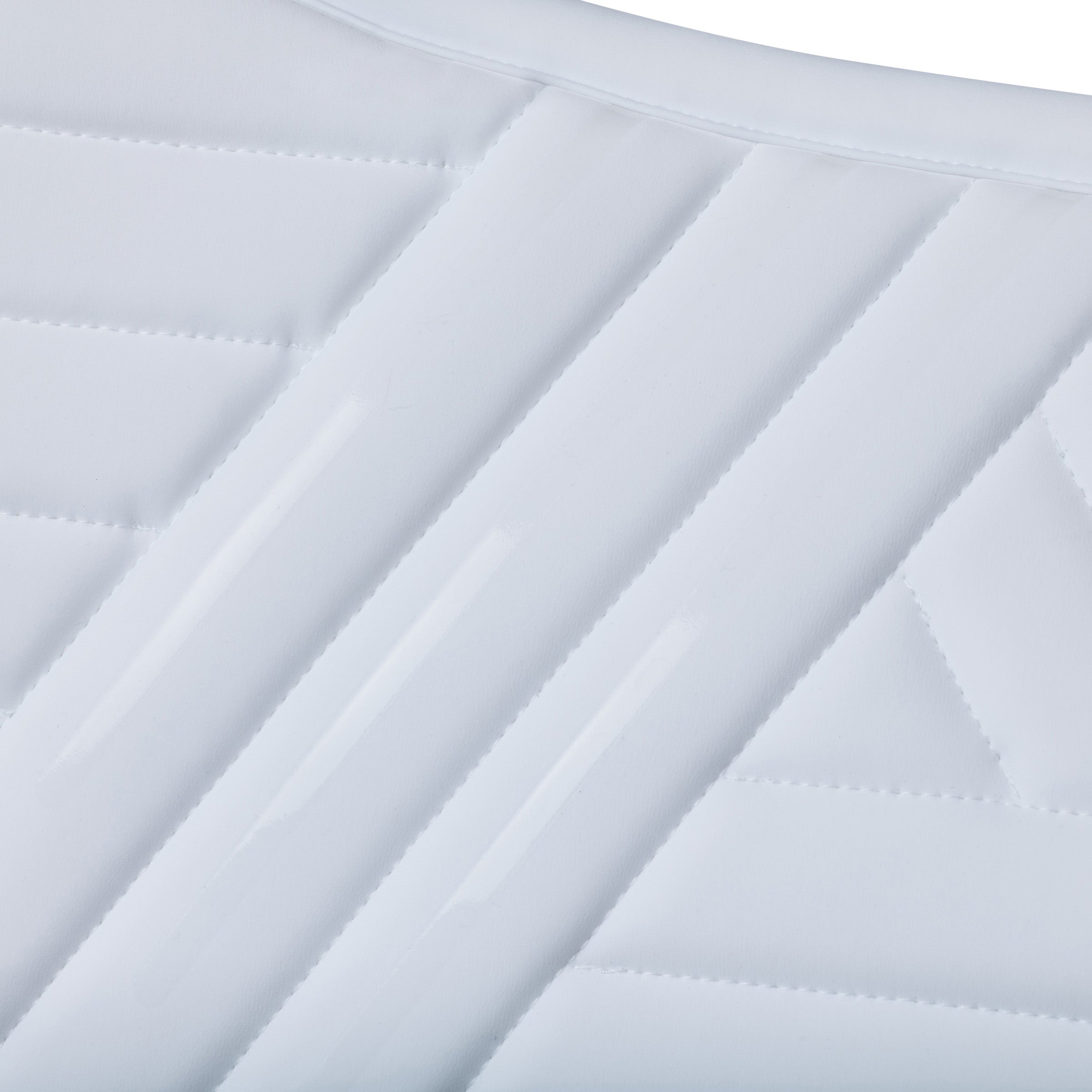 White - silicone grip print detail