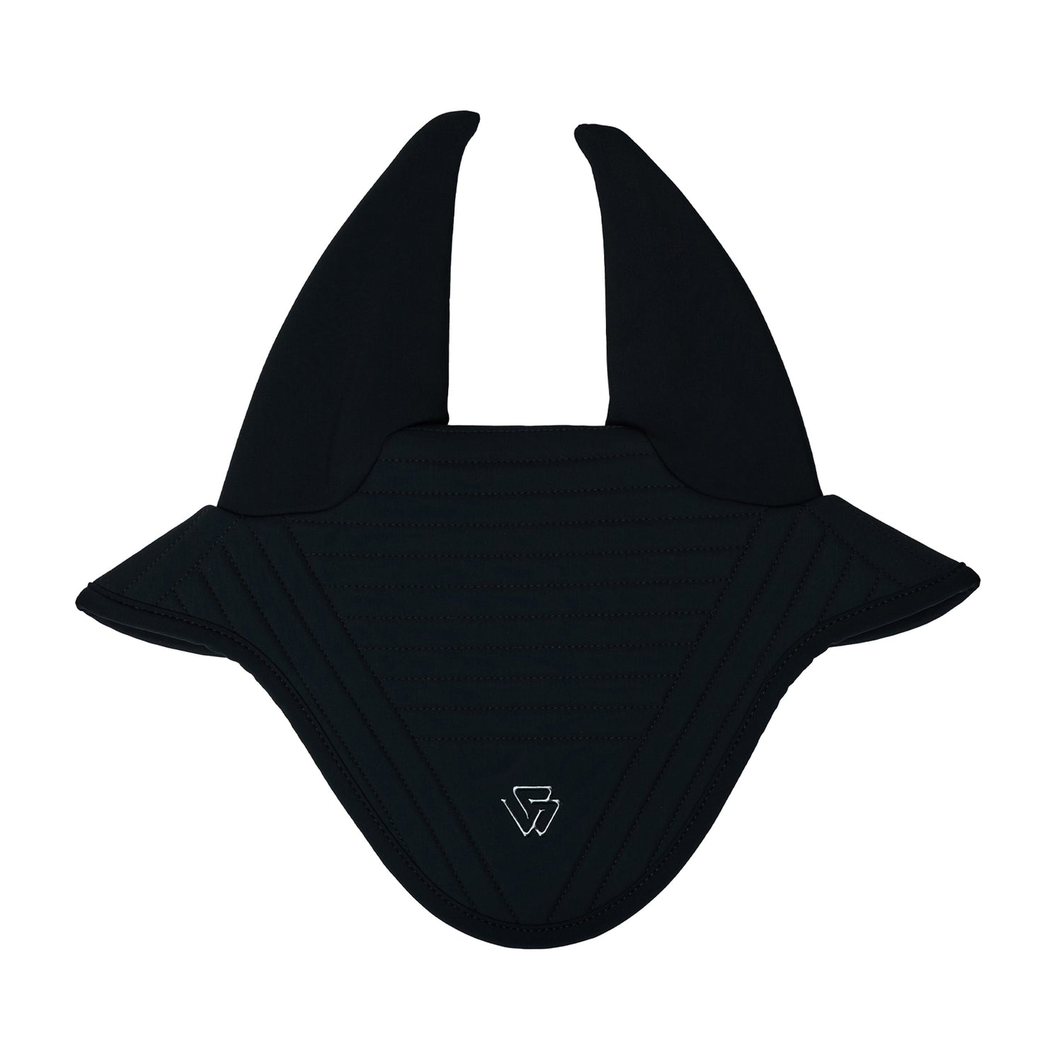 Weatherbeeta Softshell Quilted Ear Bonnet in Black