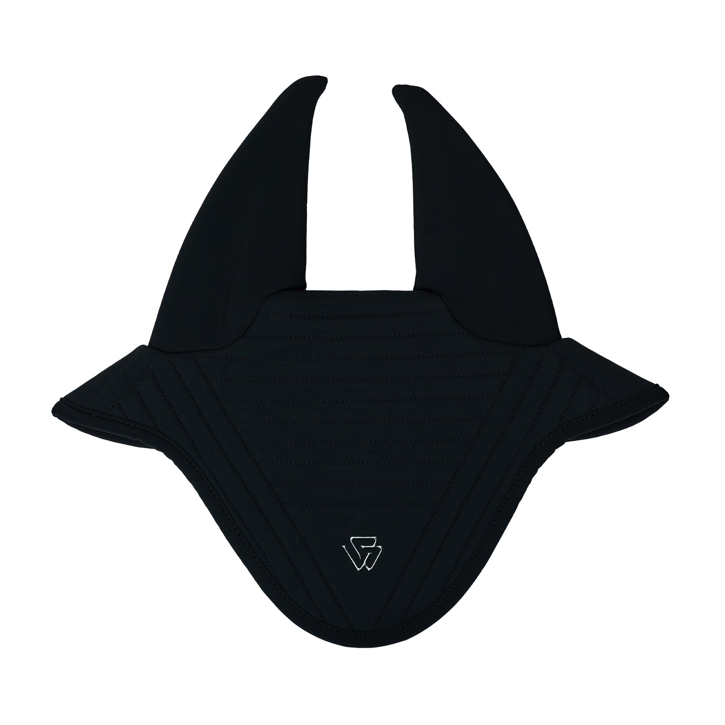 Weatherbeeta Softshell Quilted Ear Bonnet in Black
